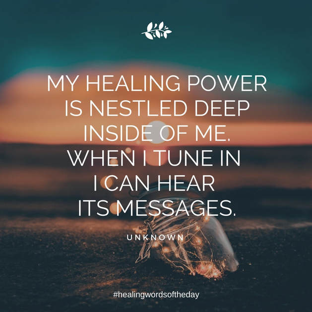 My healing power...